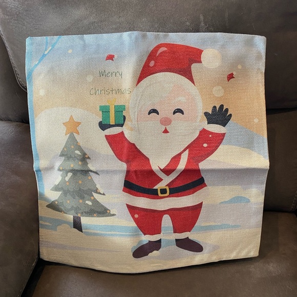 Other - New Holiday Pillowcase for 18” Square Throw Pillow